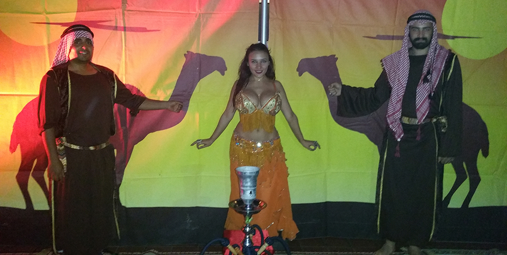 Alladin thema feest festival