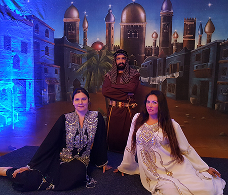 Alladin thema feest Mediterraans