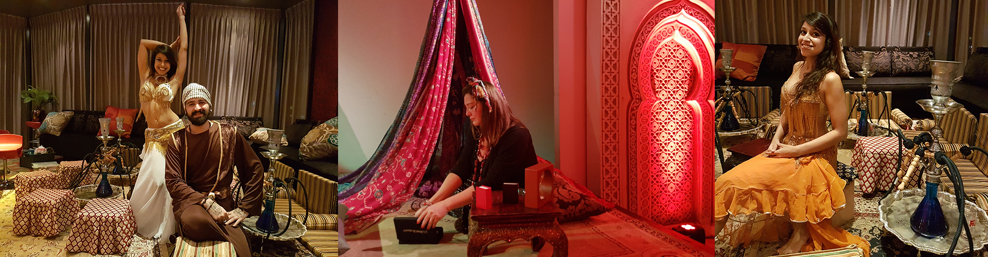 Alladin thema feest Mediterraans