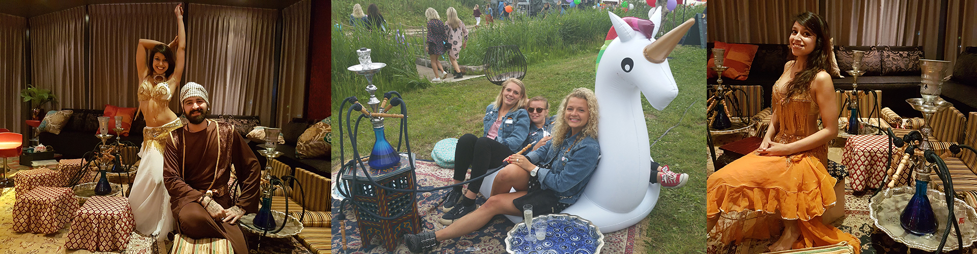 Alladin thema feest met waarzegsters