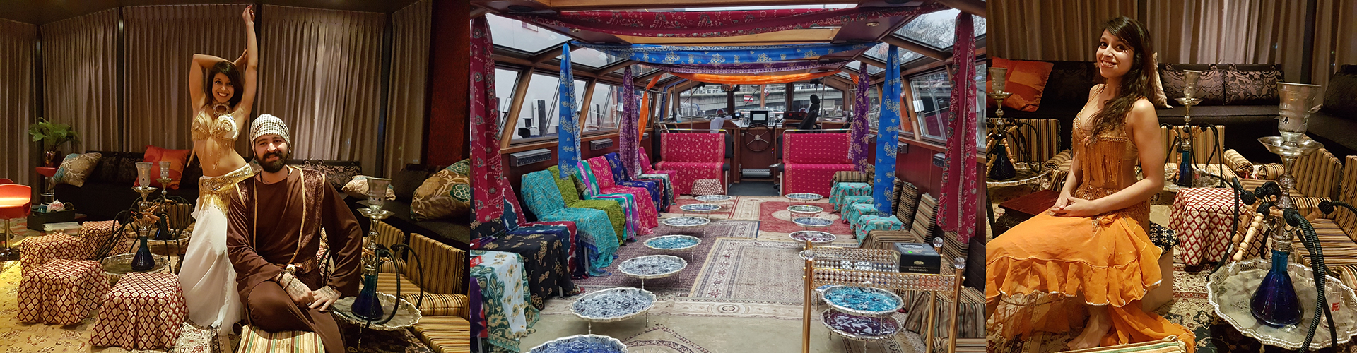 Alladin thema feest op een feestterrein