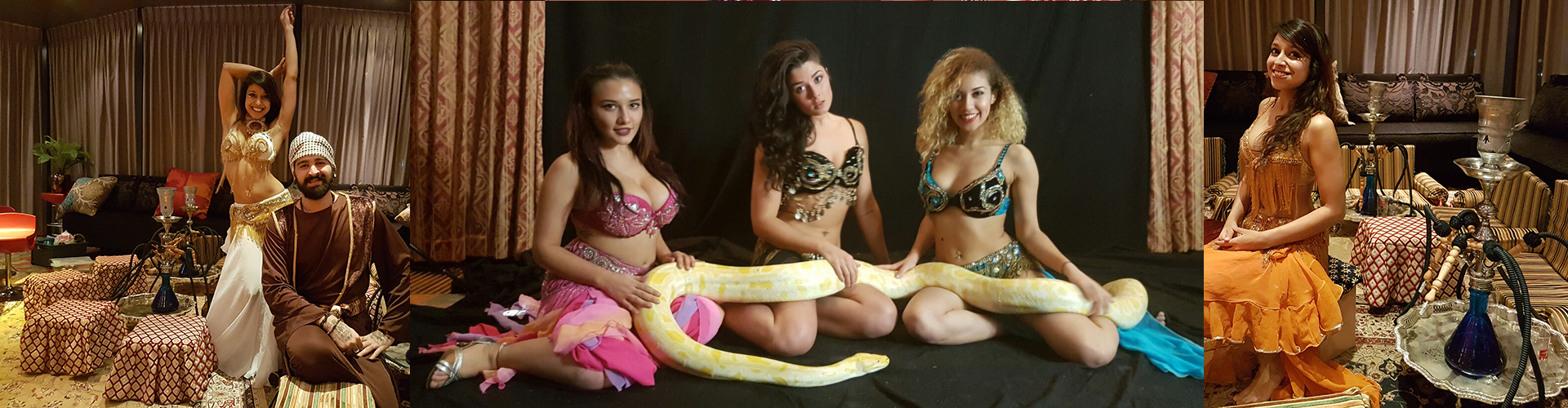 Alladin thema feest optreden